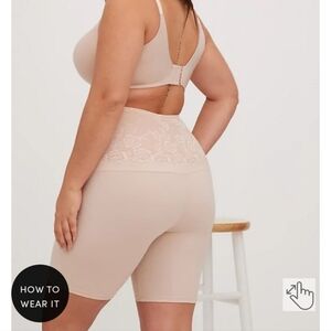 🆕️⌛️BEIGE MICROFIBER HIGH-RISE SHORT 360° SMOOTHING PANTY⌛️